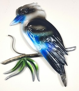 Australian Kookaburra Bird Metal Hanging Wall Art Home Garden Décor 32