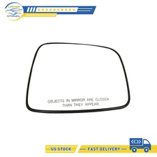 For 2002-2007 JEEP LIBERTY Chrome View Door Mirror Glass Heated RH Right Side