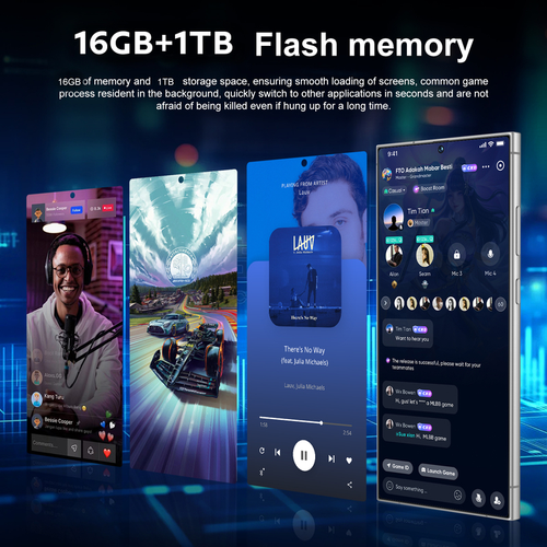 New S24 Ultra Factory Unlocked 7.3" Smartphone 5G Android 13 RAM 6GB ROM128G Gif - Picture 12 of 26
