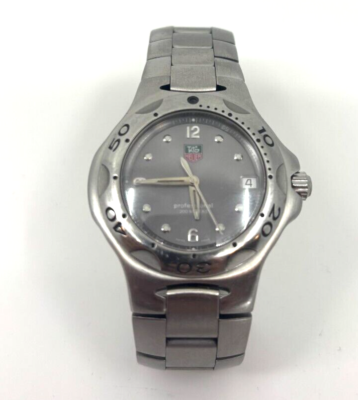 TAG Heuer キリウム プロフェッショナル メンズ クォーツ WL1111 TAG Heuer Kirium Gray Men's Watch - WL1111-0 | eBay