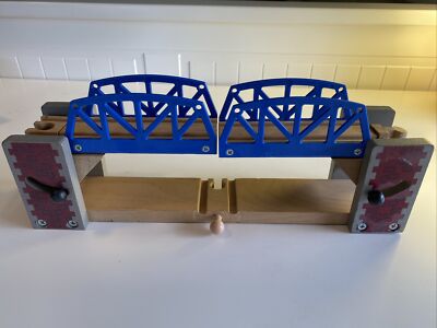 Toys R Us Wooden Train Track Crash Bridge
