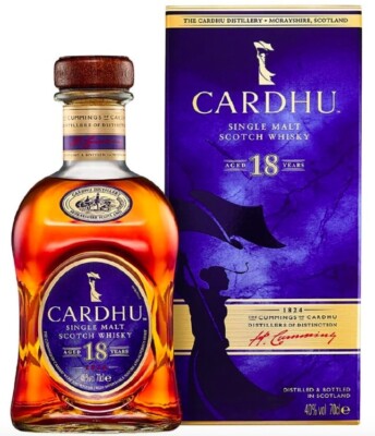 Cardhu 18 Jahre Single Malt Scotch Whisky - 40% Vol./ 0,7 L
