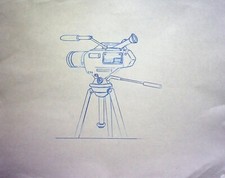 Sammy TV Series 2000 Production Animation Alexandra Kube Hand Drawn Model Cel