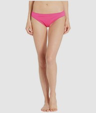 39 La Blanca Women's Pink Island Goddess Hipster Bikini Bottom Swimwear Size 16