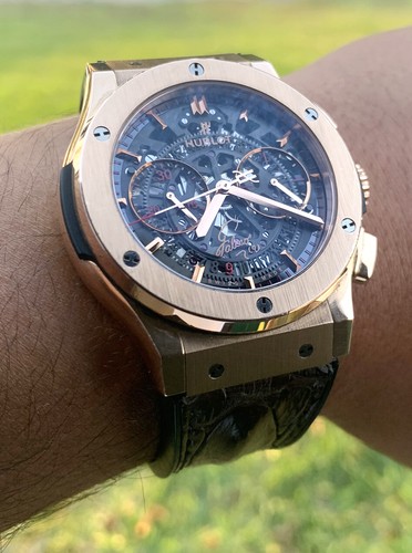 Hublot Big Bang Aerofusion 525.Ox.0180.Lr Rare 1/40 Rose Gold ...
