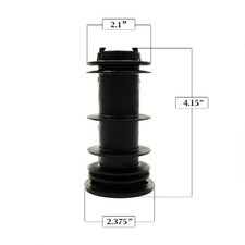 Plastic Insert Replacement Bushing for Cramco Swivel Tilt Mechanism Set of 2