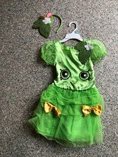 Disguise Shopkins Apple Blossom Character Dress Costume, Size S/P 4-6X Fast Ship