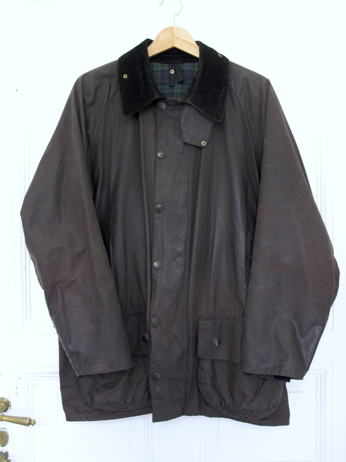 Barbour Beaufort Hombre Cera Chaqueta Chaqueta Marrón A145 C44 / 112 cm