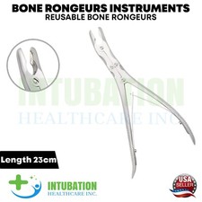 Rongeurs de hueso 23 cm ortopedia quirúrgica Leksell hueso Rongeur mordida 7 mm