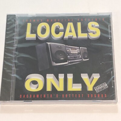 Earwax Magazine Presents Locals Only CD OOP 1999 Sacramento California CA Rock