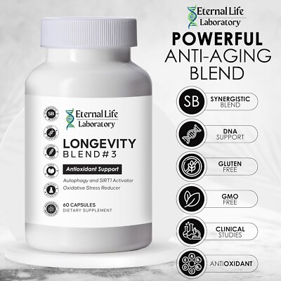 Longevity Blend #3 Anti-Aging Supplement
