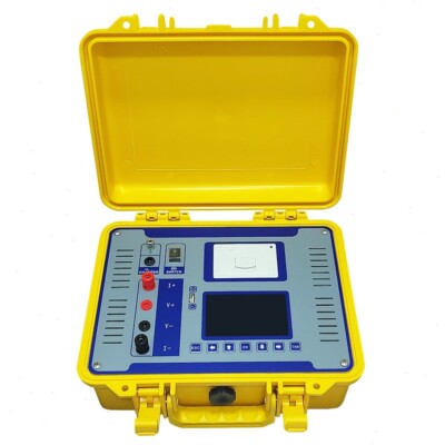 Winding Resistance Tester with 10A Output Current Bultiin Printer Resolution 1μΩ