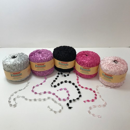 Reynolds Firenze Ribbon Chenille Eyelash Yarn Thread Knit Crochet Choose Color - Picture 2 of 23