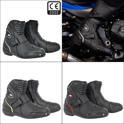 Oxford Omega Air Mens Motorcycle Boots Summer Motorbike Sport Short Boot