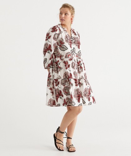 SUSSAN BOHEME FLORAL TIERED DRESS SZ 12-14? BNWOT RRP $109.99
