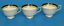 thumbnail 9  - 6Pc LOT AYNSLEY EMBASSY LEiGHTON SCALLOPED GOLD &amp; COBALT BLUE 3&gt; CUP &amp; 3&gt; SAUCER