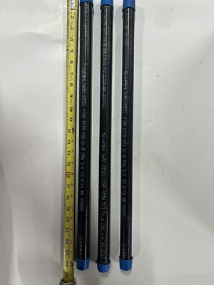 Black Iron Pipe Nipples 3/4 x24  Sch 40 ASTM A43