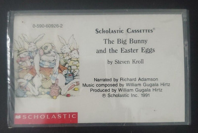 Vintage Scholastic The Big Bunny And The Easter Eggs Cassette New Sealed