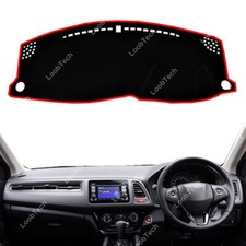 For Honda HR-V Vezel 14-19 Anti-UV Dash Mat Sunshade Carpet Dash Board Pad Cover