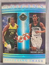 CLEAN!2024 Origins WNBA #10 Jewell Loyd Skylar Diggins-Smith Splitting Image /40