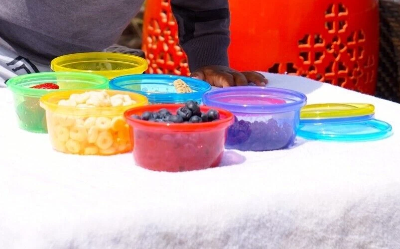 Nûby 6 Schälchen mit Deckel Breischalen 120 ml + 3 Monaten Snack 6er-Pack - Bild 3 von 4