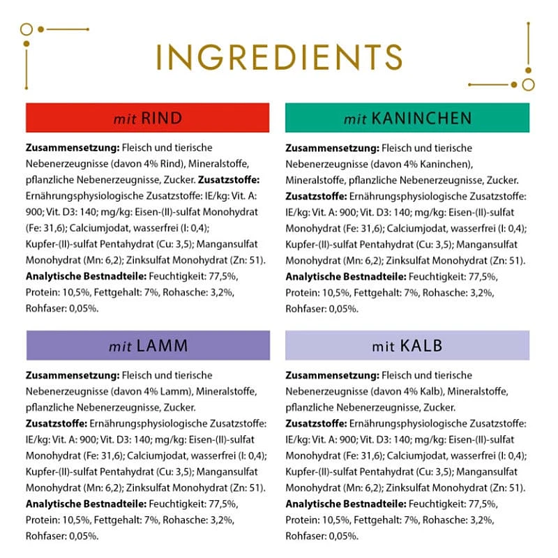 Purina GOURMET Gold Katzenfutter Nass - Feine Pastete Fleisch MIX 96x85g - Bild 3 von 4