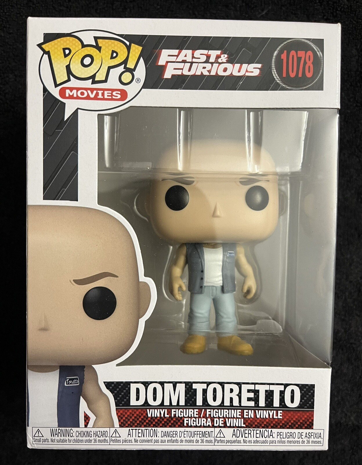 Funko Pop! Movies: Fast And Furious Dom Toretto #1078