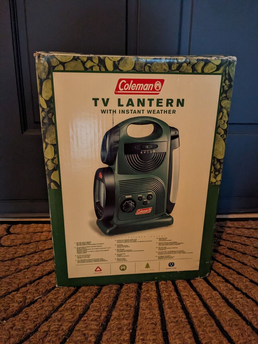 Vintage Coleman TV Lantern Radio Siren Lamp | eBay Vintage Coleman TV Lantern Radio Siren Lamp | eBay
