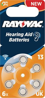 Rayovac Zink-Luft-Batterie PR48 1,4 V 6-Blister