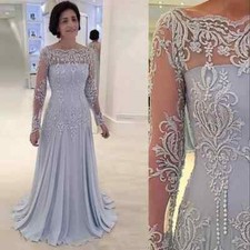 Vintage Mother Of The Bride Dress Off Shoulder Lace Applique Wedding Guest Gowns