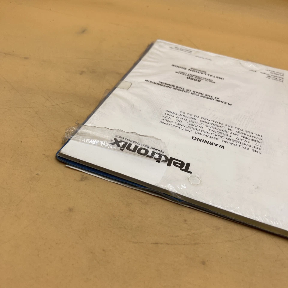 Tektronix 8560 Multi-User Software Development Unit Installation Service Guide - Image 4 of 4