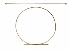 Copper Nickel Rear Brake lines. All Lines Cut To Length And Flared With Fittings