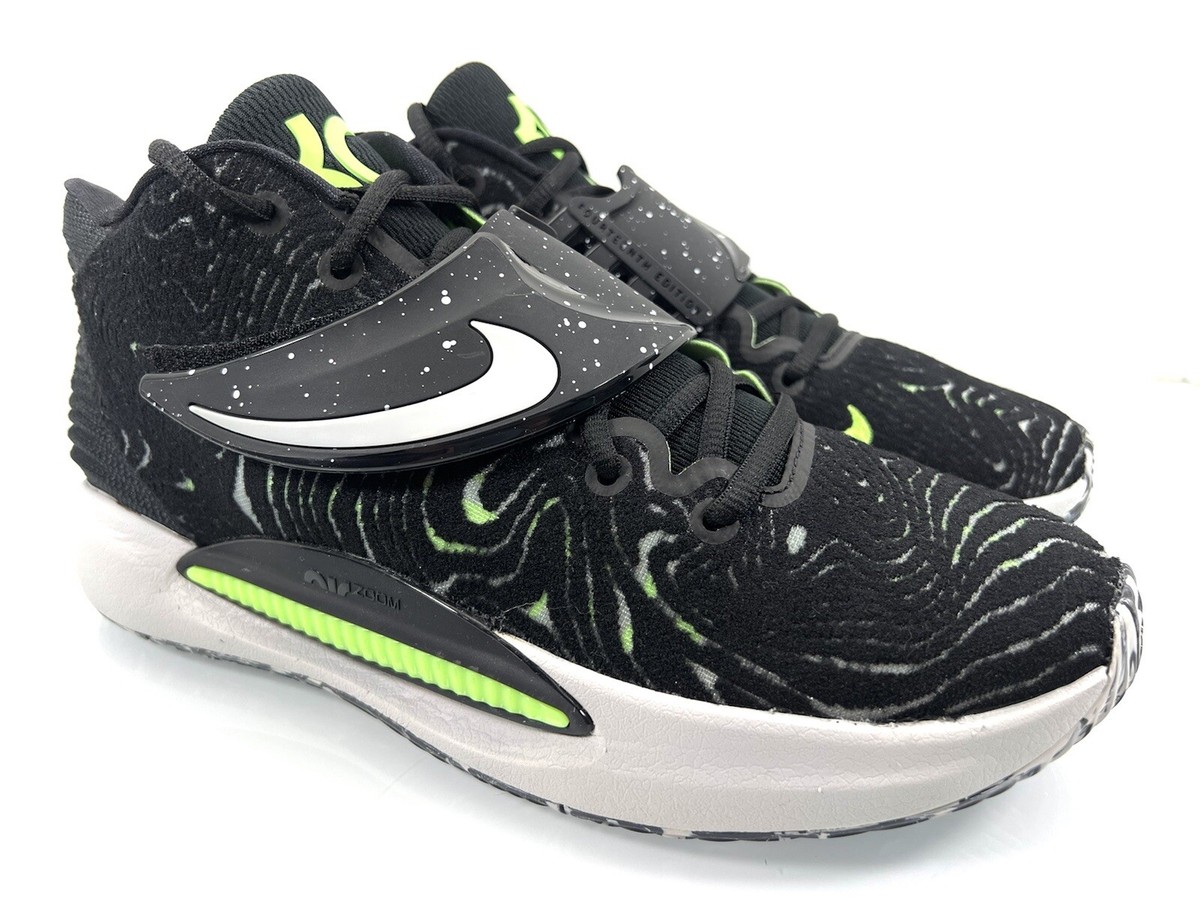 Nike KD14 Mid Mens Basketball Shoes Black Lime Glow CW3935-005 Sz 8 Nike KD 14  main image 4