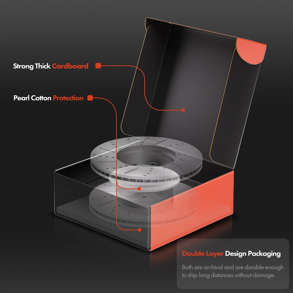 2x Rotores de freno traseros perforados para Land Rover Range Rover Defender 90 Discovery Foto 4 de 4