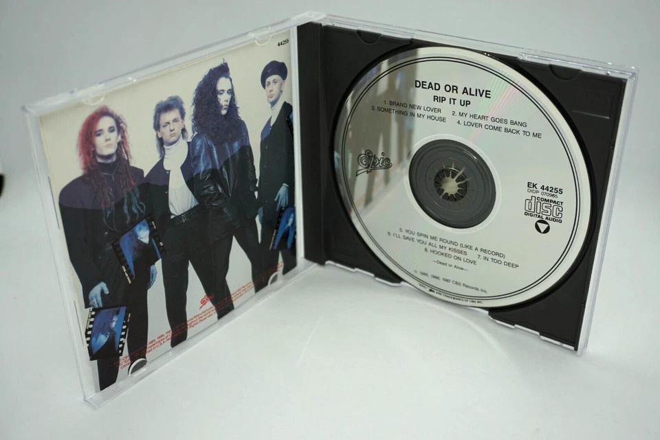 Dead Or Alive : Rip It Up CD Album (USA 1988 Press) - Pete Burns - HTF - Image 3 of 3