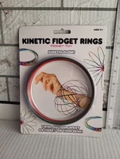 Kinetic Fidget Rings Fidget Toy Stainless Steel Rings New