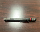Coast HP3R LED Penlight Flashlight, Clip-On, Black/Red, rechargable — photo 1