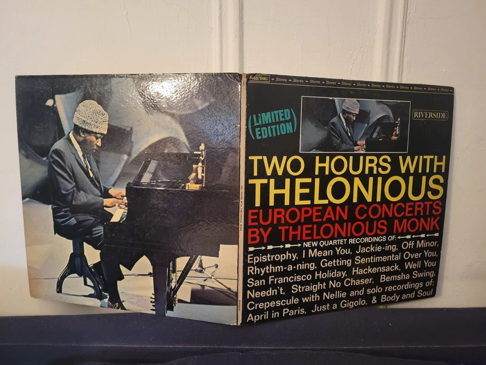 Thelonious Monk.Two Hours.Orig.Riverside 9460-61.(2 Lp's).Reel Tape/Mic.Logo.Ex - Image 4 of 4