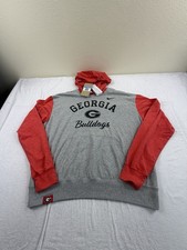 Women  s Nike Georgia Bulldogs Lightweight Pullover Hoodie Black Sz Medium 70