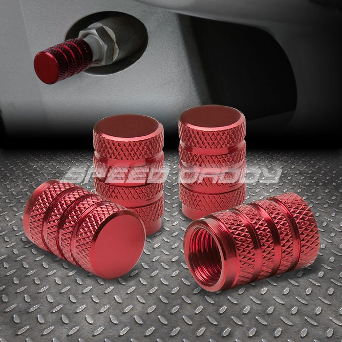 4 X ALUMINUM METAL RED TIRE/RIM VALVE AIR PORT DUST COVER STEMS CAP/CAPS RT059 | UK 4 X ALUMINUM METAL RED TIRE/RIM VALVE AIR PORT DUST COVER STEMS CAP/CAPS RT059 | UK