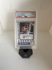 Panini 2023-24 Donruss Optic Aaron Wiggins Autograph PSA 9 Thunder