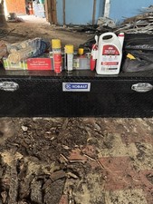 Black Colbalt truck bed tool box aluminum