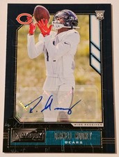 2020 Panini Playbook Darnell Mooney RC Rookie Autograph Card #192 Chicago Bears. rookie card picture