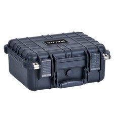 Waterproof Hard Shell Case for Action Cameras with Custom Dividers