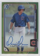2015 Bowman Draft Chrome Pick Green Refractor 91/99 Donnie Dewees Auto 0nr3