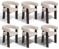StüHle Modernes Design Weiss Leder Holz Zeitlos Wohnlich Stilvoll