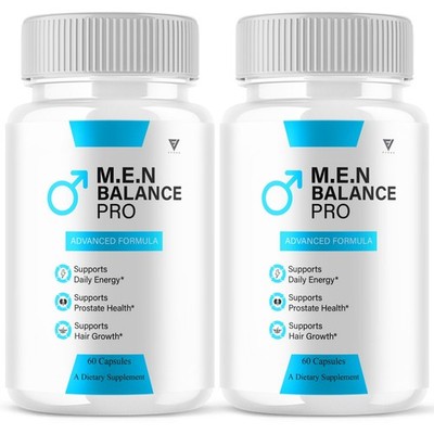 (2 Pack) M.E.N Balance Pro, M.E.NBalancePro Advanced Supplement (120 Capsules)