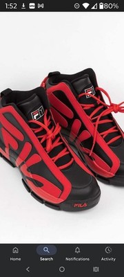 Red Fila XY Project Sneakers