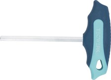 Stiftschl&uuml;ssel m.Quergr.SW 6mm Klingen-L.150mm S2-Stahl TECWERK