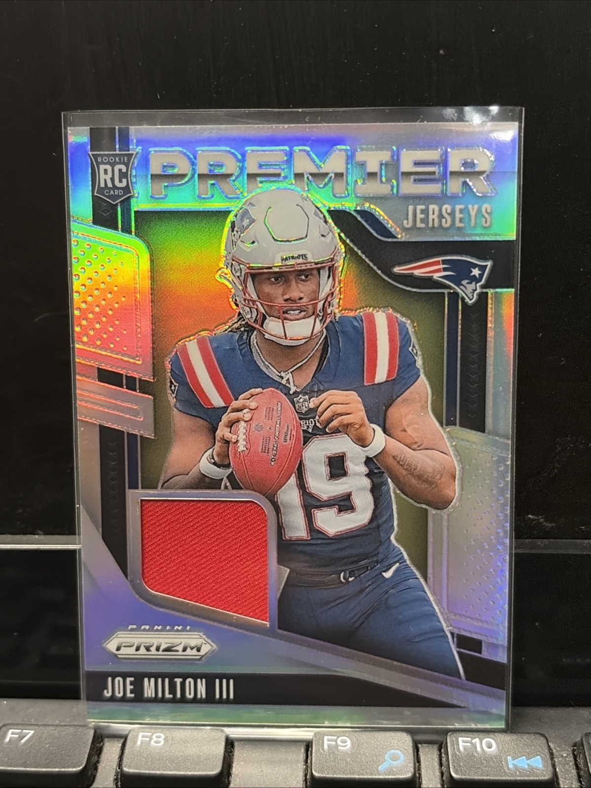 2024 Panini Prizm - Premier Jerseys Joe Milton III #PJ-JMN (MEM, RC)